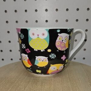 OWLS By Creative Tops Ltd Ceramic Colorful Mug 4.25"  16 oz